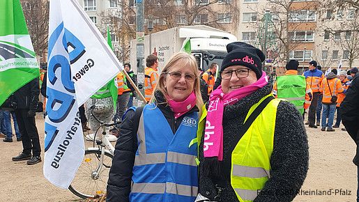 Einkommensrunde 2023, Demo Mainz, BSBD