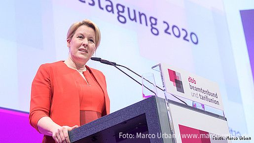 Bundesfamilienministerin Franziska Giffey