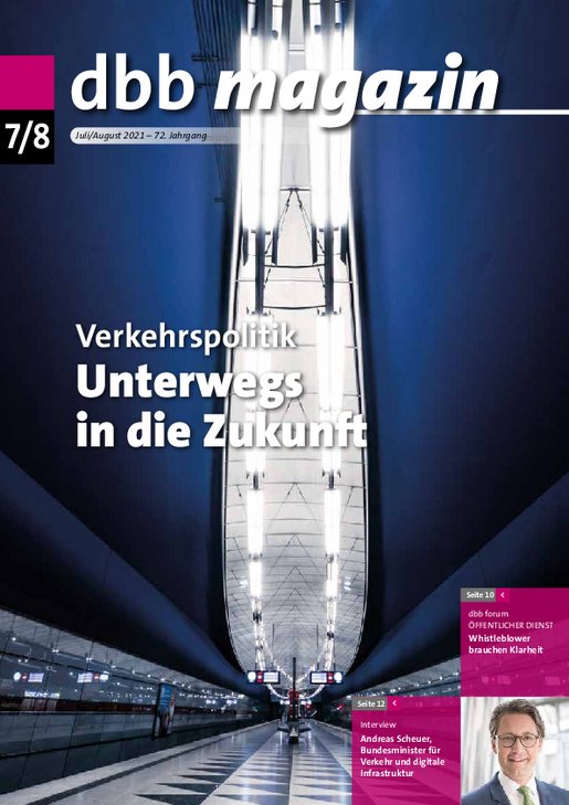 Ausgabe Nr. 07/08, Juli/August 2021